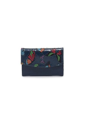 Portadocumentos PDM2 Cuero Tala Azul Mariposas