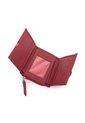 Billetera Mini Macoly C705 Cuero Rojo Tala de Macoly
