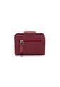 Billetera Mini Macoly C707 Cuero Rojo Tala  de Macoly
