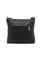 Bolso Manos Libres Macoly 1029 Cuero Negro  de Macoly