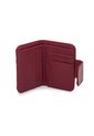 Billetera Mini Macoly C707 Cuero Rojo Tala  de Macoly