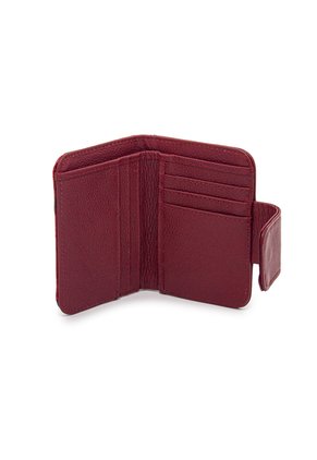 Billetera Mini Macoly C707 Cuero Rojo Tala