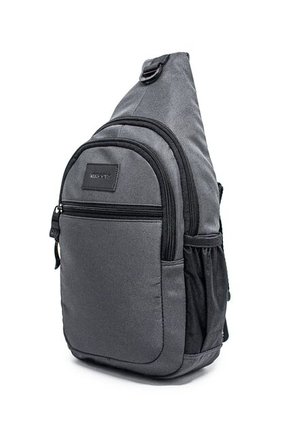 Bandolera Manos Libres Macoly Koala 281 Lona Gris Textil