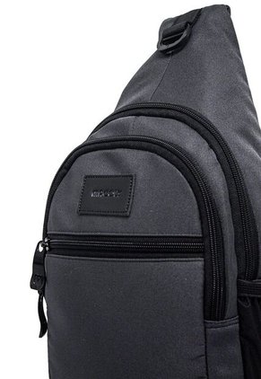 Bandolera Manos Libres Macoly Koala 281 Lona Gris Textil