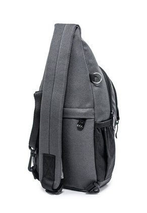 Bandolera Manos Libres Macoly Koala 281 Lona Gris Textil