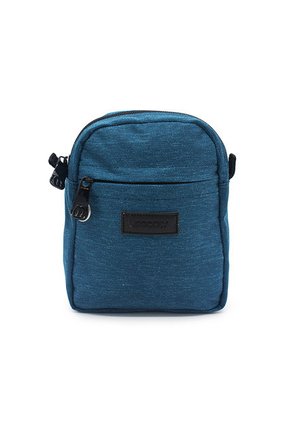 Bandolera Manos Libres Macoly Koala 298 Lona Azul Petróleo Textil