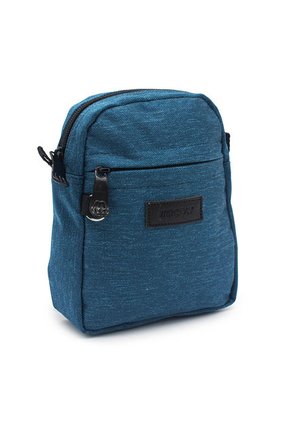 Bandolera Manos Libres Macoly Koala 298 Lona Azul Petróleo Textil