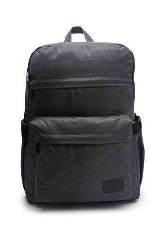 Morral Mediano Macoly 301 Lona Gris Textil Macoly