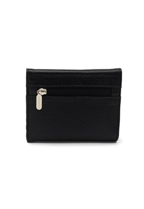 Billetera Mini Macoly A040 Cuero Negro Liso