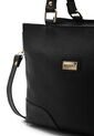 Bolso De Hombro Manos Libres Macoly 874 Cuero Negro de Macoly