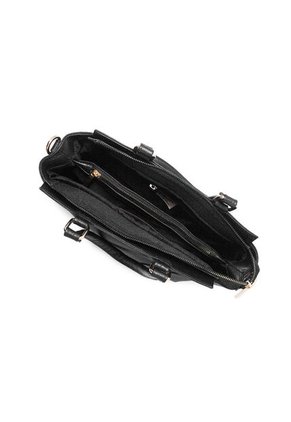 Bolso De Hombro Manos Libres Macoly 874 Cuero Negro