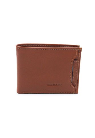 Billetera De Hombre En Cuero 076 Miel Claro Macoly