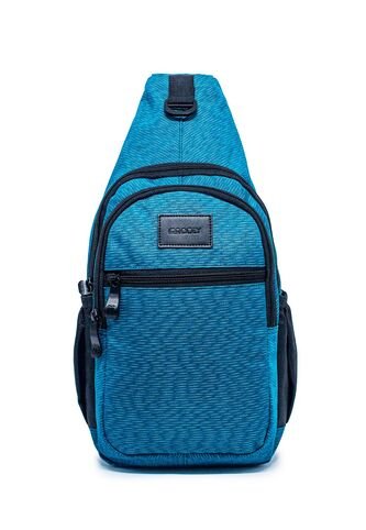 Bandolera Manos Libres Macoly Koala 281 Lona Azul Agua Electron Macoly