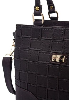 Bolso De Hombro Manos Libres Macoly 874 Lambani Cafe Oro