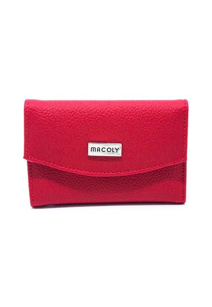 Billetera Mini Macoly A035 Barcelona Rojo
