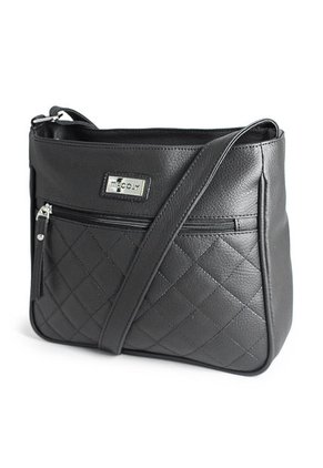 Bolso Manos Libres Mediano 792 Berlin Acolchado Negro