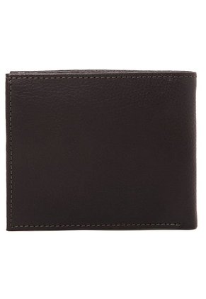 Billetera De Hombre En Cuero 076 Negro