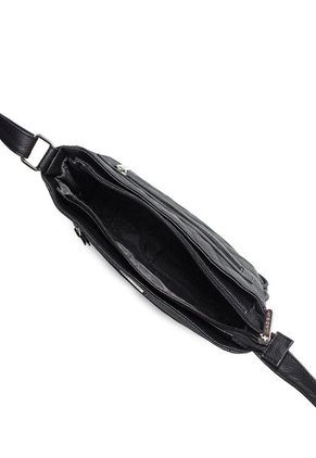 Bolso Manos Libres Mediano 792 Berlin Acolchado Negro