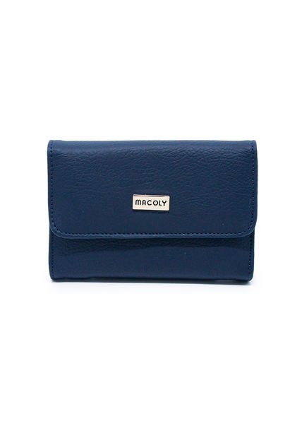 Billetera Mediana Macoly A015 Berlin Azul