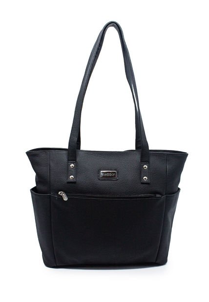 Bolso De Hombro Grande Macoly 841 Praga Negro
