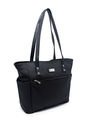 Bolso De Hombro Grande Macoly 841 Praga Negro de Macoly