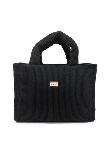 Bolso De Hombro Manos Libres Macoly 883 Siena Negro