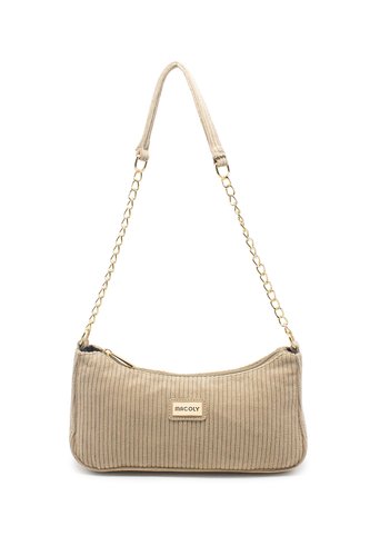 Bolso De Hombro Macoly 891 Siena Beige Macoly