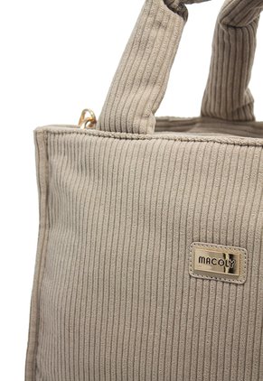 Bolso De Hombro Manos Libres Macoly 883 Siena Beige