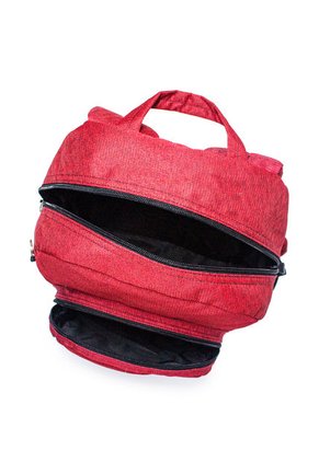 Morral Mediano Macoly 310 Lona Rojo Electron