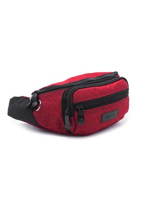 Canguro En Lona 319 Correa Corta Para Uso Riñonera Lona Rojo