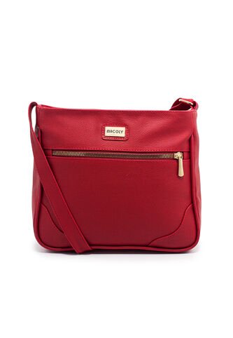 Bolso Manos Libres Mediano 792 Denver Rojo Macoly