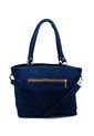 Bolso De Hombro Manos Libres Macoly M878 Jean Acolchado Oro de Macoly
