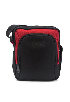 Bolso Manos Libres Macoly 278 Lona Negro X Rojo Electron