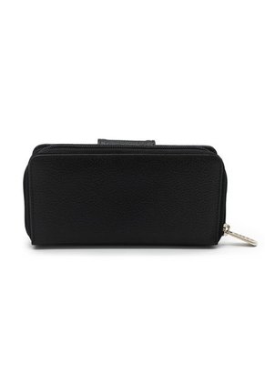 Billetera Grande A011 Cuero Negro Liso