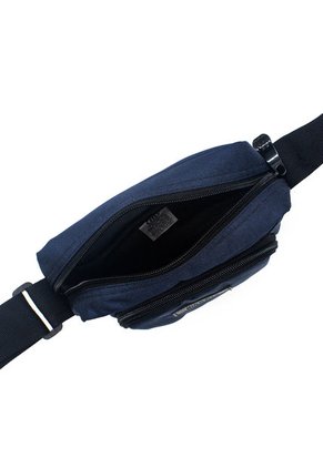 Bolso Manos Libres Macoly 278 Lona Azul Oscuro