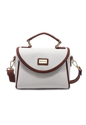 Cartera Manos Libres Macoly 876 Mix Blanco X Miel