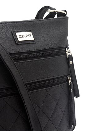 Bolso Manos Libres Macoly 866 Berlin Acolchado Negro