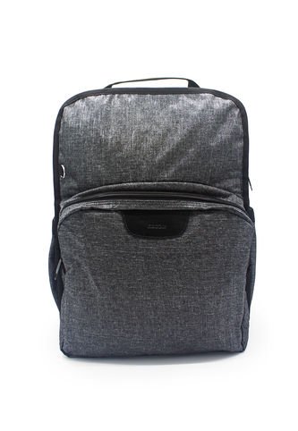 Morral Grande Macoly 294 Lona Gris Textil Macoly