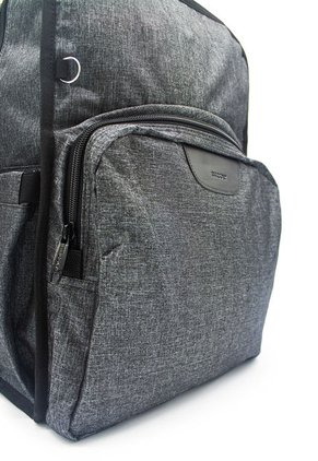 Morral Grande Macoly 294 Lona Gris Textil