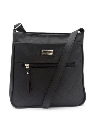 Bolso Manos Libres Macoly 861 Berlin  Acolchado Negro Macoly