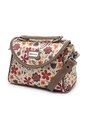 Cartera Manos Libres Macoly 876 Floralia Taupe de Macoly