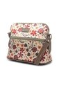 Bolso Manos Libres Macoly 789 Floralia Taupe de Macoly