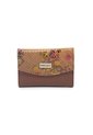 Billetera Mini A035 Cuero Tala Miel de Macoly