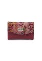 Billetera Mini A035 Cuero Tala Rojo de Macoly