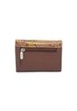 Billetera Mini A035 Cuero Tala Miel de Macoly