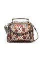 Bolso Manos Libres Macoly 701 Floralia Taupe de Macoly