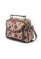 Bolso Manos Libres Macoly 701 Floralia Taupe de Macoly
