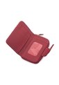 Billetera Mini A017 Cuero Tala Rojo de Macoly