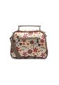 Bolso Manos Libres Macoly 701 Floralia Taupe de Macoly