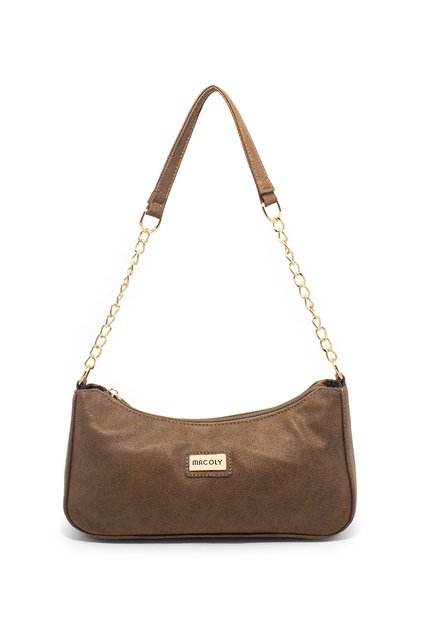 Bolso De Hombro Macoly 891 Bruma Chocolate